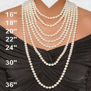 necklace lengths